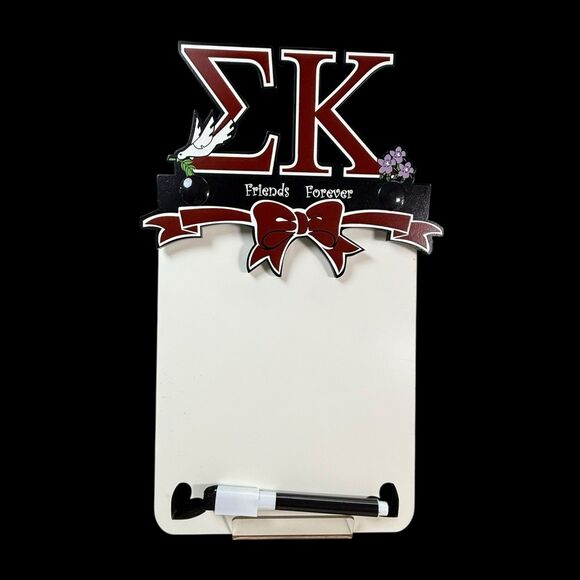 Sigma Kappa Friends Forever Dry Erase Board Shelia Wall Mounted - Picture 3 of 5